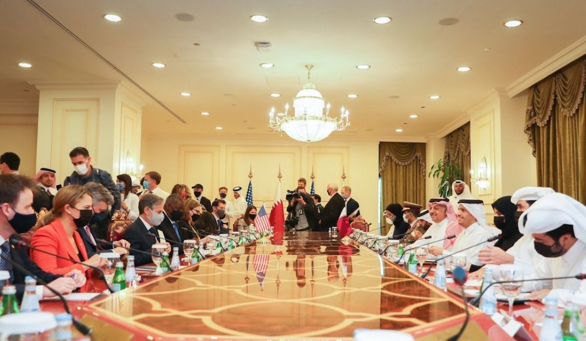 The Deputy Prime Ministers Meets US State and Defense Secretaries